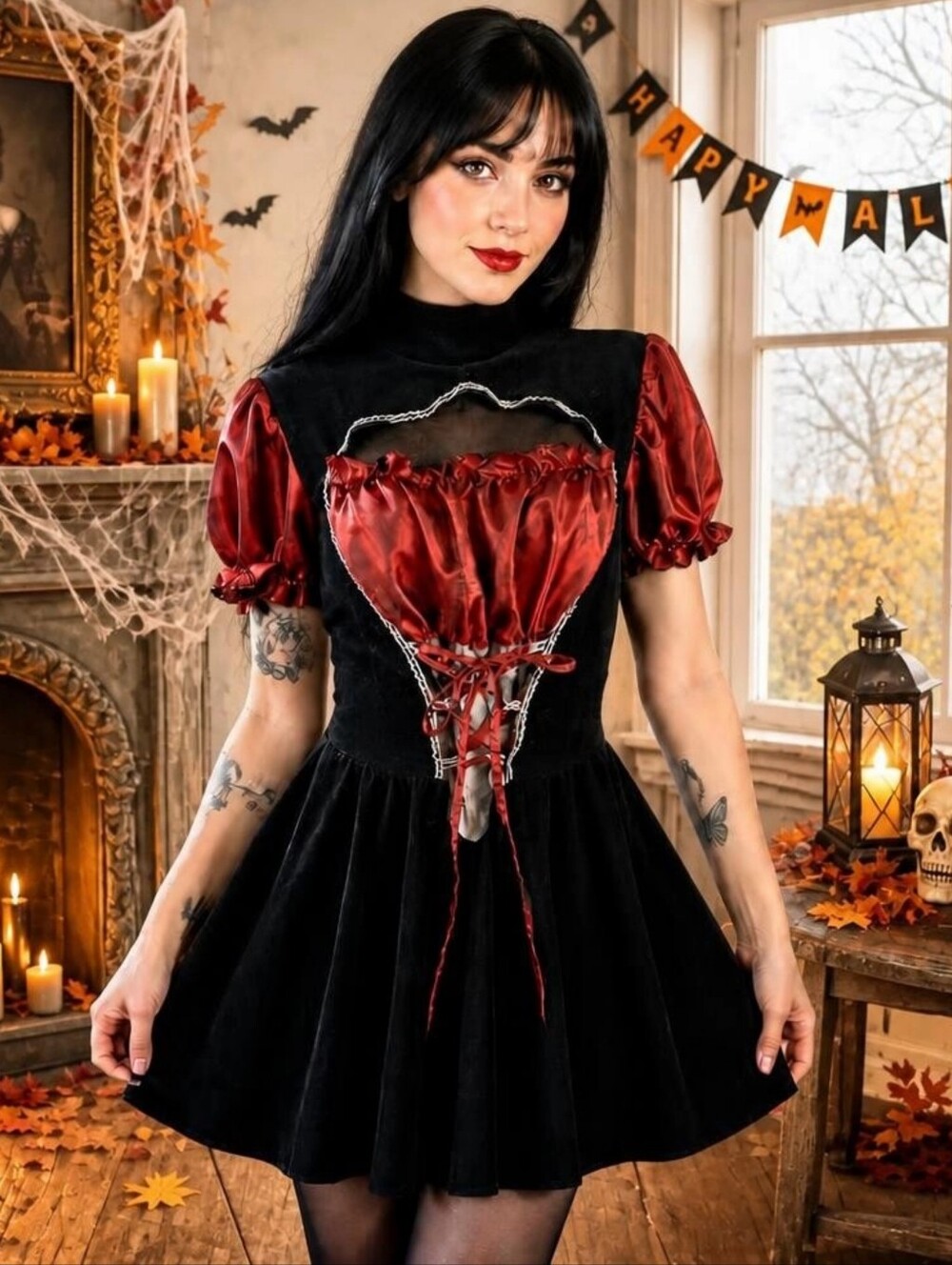 Halloween Costume Pirate Wench Women's Size M